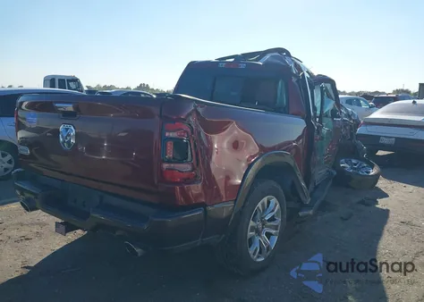 2019 Ram 1500 Longhorn 4X2 5'7 Box from USA, damaged, VIN 1C6RREKT0KN582132